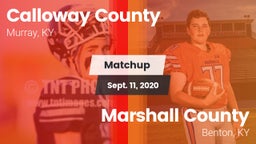 Matchup: Calloway County vs. Marshall County  2020