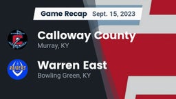 Recap: Calloway County  vs. Warren East  2023