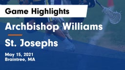 Archbishop Williams  vs St. Josephs  Game Highlights - May 15, 2021