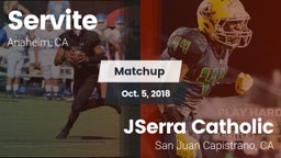 Matchup: Servite vs. JSerra Catholic  2018