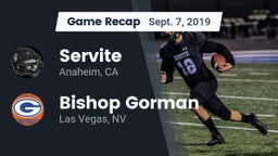 Recap: Servite vs. Bishop Gorman  2019