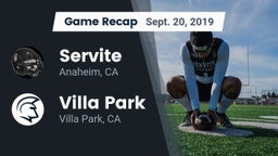 Recap: Servite vs. Villa Park  2019