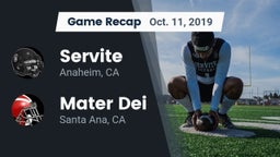 Recap: Servite vs. Mater Dei  2019