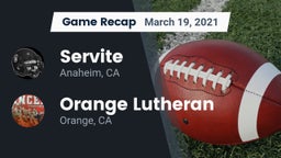 Recap: Servite vs. Orange Lutheran  2021