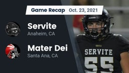 Recap: Servite vs. Mater Dei  2021