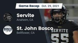 Recap: Servite vs. St. John Bosco  2021