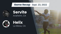Recap: Servite vs. Helix  2022