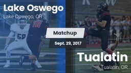 Matchup: Lake Oswego High vs. Tualatin  2017