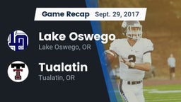 Recap: Lake Oswego  vs. Tualatin  2017