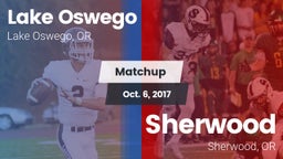 Matchup: Lake Oswego High vs. Sherwood  2017