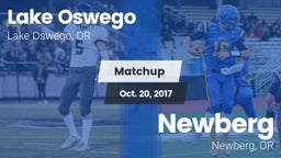Matchup: Lake Oswego High vs. Newberg  2017