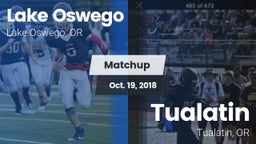 Matchup: Lake Oswego High vs. Tualatin  2018