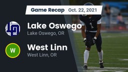 Recap: Lake Oswego  vs. West Linn  2021
