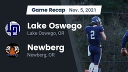 Recap: Lake Oswego  vs. Newberg  2021