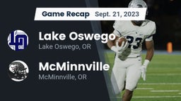 Recap: Lake Oswego  vs. McMinnville  2023