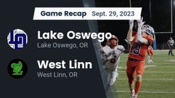 Recap: Lake Oswego  vs. West Linn  2023