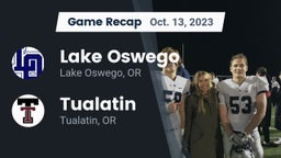 Recap: Lake Oswego  vs. Tualatin  2023