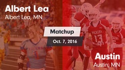 Matchup: Albert Lea High vs. Austin  2016