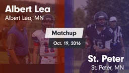 Matchup: Albert Lea High vs. St. Peter  2016