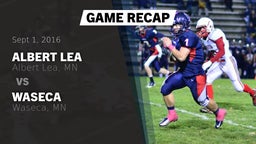 Recap: Albert Lea  vs. Waseca  2016