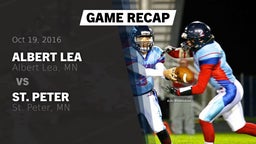 Recap: Albert Lea  vs. St. Peter  2016