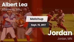 Matchup: Albert Lea High vs. Jordan  2017