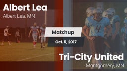 Matchup: Albert Lea High vs. Tri-City United  2017