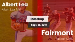 Matchup: Albert Lea High vs. Fairmont  2018