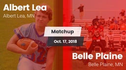 Matchup: Albert Lea High vs. Belle Plaine  2018