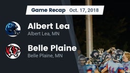 Recap: Albert Lea  vs. Belle Plaine  2018