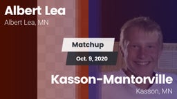 Matchup: Albert Lea High vs. Kasson-Mantorville  2020