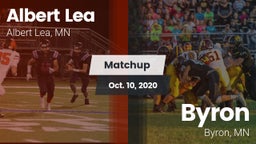 Matchup: Albert Lea High vs. Byron  2020