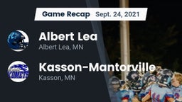 Recap: Albert Lea  vs. Kasson-Mantorville  2021
