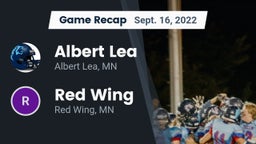 Recap: Albert Lea  vs. Red Wing  2022