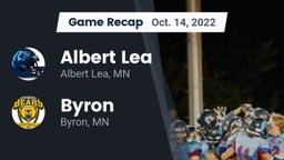 Recap: Albert Lea  vs. Byron  2022