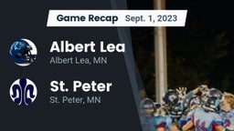 Recap: Albert Lea  vs. St. Peter  2023