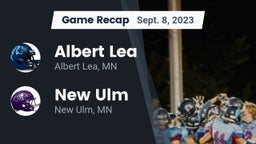 Recap: Albert Lea  vs. New Ulm  2023