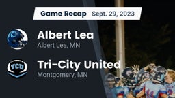 Recap: Albert Lea  vs. Tri-City United  2023