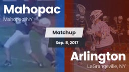 Matchup: Mahopac  vs. Arlington  2017