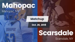 Matchup: Mahopac  vs. Scarsdale  2018