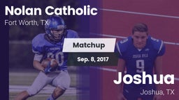 Matchup: Nolan Catholic High vs. Joshua  2017