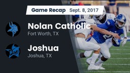 Recap: Nolan Catholic  vs. Joshua  2017