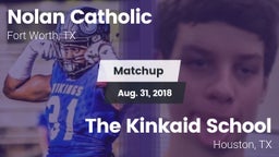 Matchup: Nolan Catholic High vs. The Kinkaid School 2018