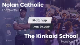 Matchup: Nolan Catholic High vs. The Kinkaid School 2019