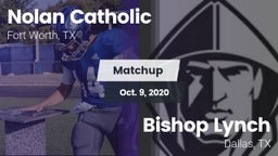 Matchup: Nolan Catholic High vs. Bishop Lynch  2020