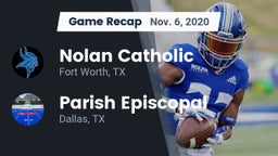 Recap: Nolan Catholic  vs. Parish Episcopal  2020