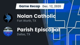 Recap: Nolan Catholic  vs. Parish Episcopal  2020