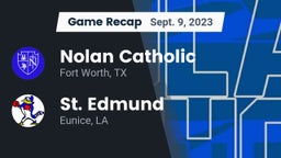 Recap: Nolan Catholic  vs. St. Edmund  2023