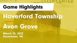 Haverford Township  vs Avon Grove  Game Highlights - March 23, 2023