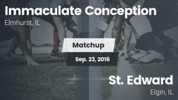 Matchup: Immaculate vs. St. Edward  2016